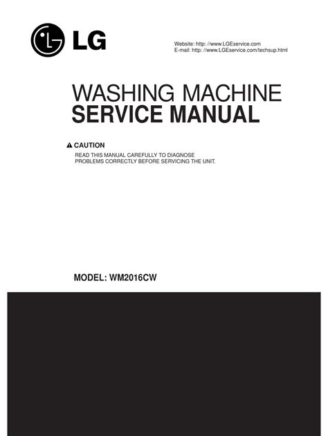 Lg wm2016cw washing machine service manual. - Nissan rogue full service repair manual 2014 2015.