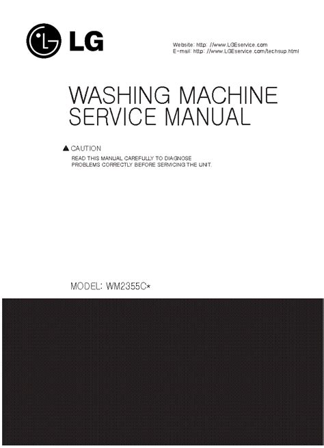 Lg wm2355c washing machine service manual. - Acer iconia a100 manual de usuario.