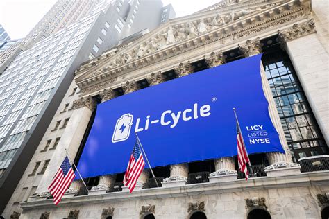 Find the latest Li-Cycle Holdings Corp. (LICY) stoc