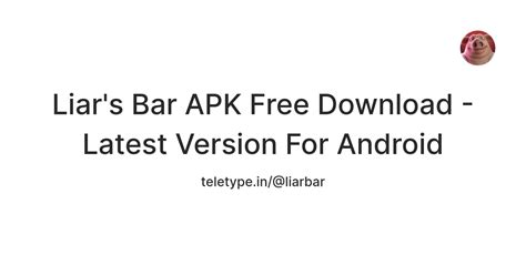 Liar's Bar APK for Android Download.