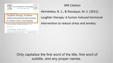 LibGuides: APA Referencing (APA 7th edition): Sound recordings