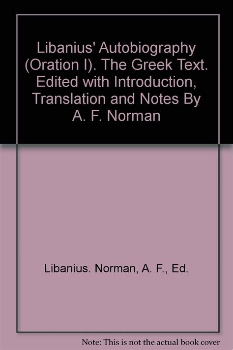 Libanius autobiography text features