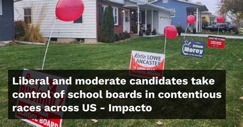 Liberal and moderate candidates take control of school boards in contentious races across US