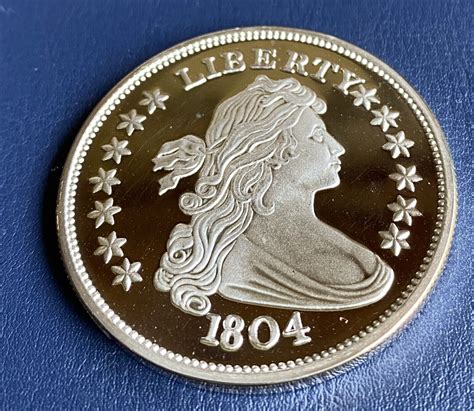 LIBERTY / 1804 Coin value in F condition - 100-200 USD 
