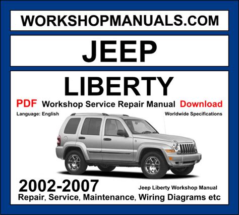 Liberty Error Service Jeep Manual