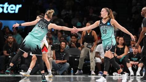 Liberty beat Aces 94-85, tighten up race for top seed in WNBA playoffs