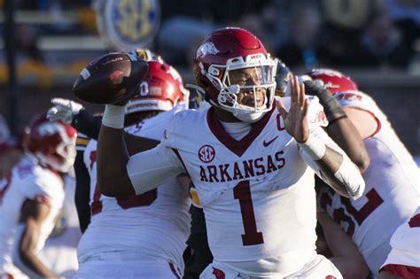 The Arkansas Razorbacks and the Kansas Jayhawks will compete for holiday cheer in the Liberty Bowl on Wednesday at Simmons Bank Liberty Stadium at 5:30 p.m. ET.. 