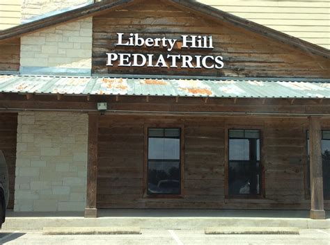 Liberty hill pediatrics. Liberty Hill Pediatrics. 101 JONATHAN DR UNIT 4. LIBERTY HILL, TX, 78642. Tel: (512) 778-5111. Visit Website . Accepting New Patients ; Medicare Accepted ; Medicaid Accepted ; Accepting New Patients ; Medicare Accepted ; Medicaid Accepted ; Liberty Hill Pediatrics. 12661 W STATE HIGHWAY 29. 
