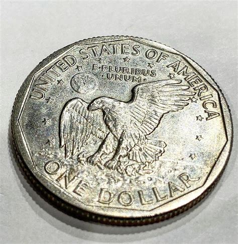 Yellow Gold One Dollar 2000-P Sacagawea Dollar Coin Put into Pe