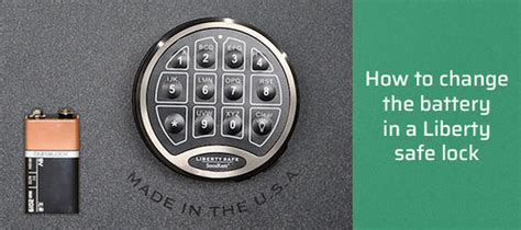 Liberty safe battery replacement manual.  One often-overlooked Electronic locks are very e...