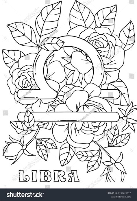Libra Coloring Pages