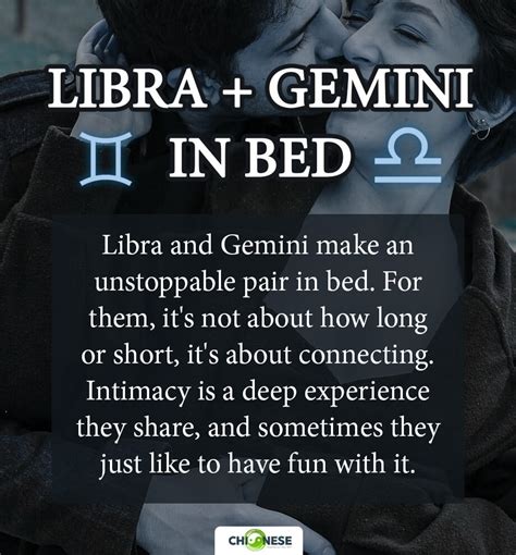Libra woman in bed with gemini man