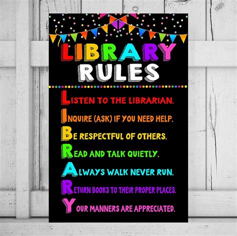 Library / Library Rules