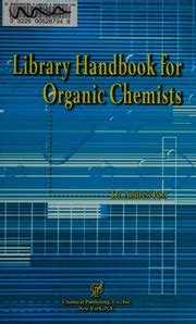 Library handbook for organic chemists by andrew joseph poss. - Inkscape guide to a vector drawing program 3rd edition.