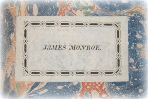 Library of a President: James Monroe’s Personal Library - Academics