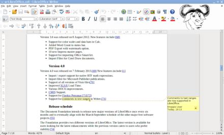 Libreoffice Wikipedia
