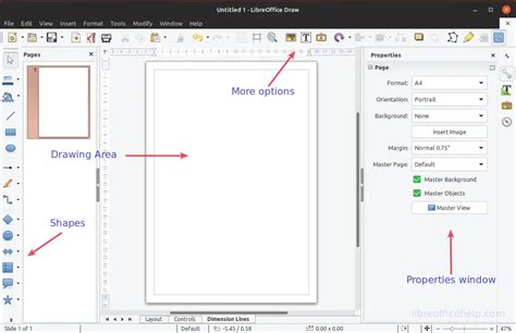 Libreoffice draw tutorial.  Introduction to LibreOffice Draw, the parts of the ...