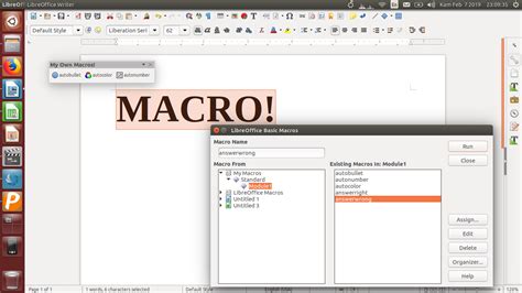 Libreoffice macro get column.  This help page describes the various approaches to accessing ...