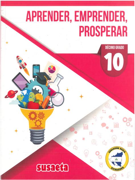 Libro de aprender emprender y prosperar 10mo.  Si buscas libros para emprended...