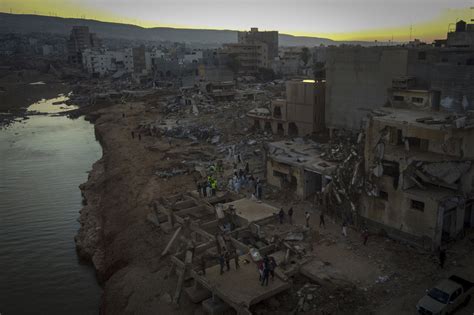 Libya investigates dams’ collapse after a devastating flood last weekend killed more than 11,000