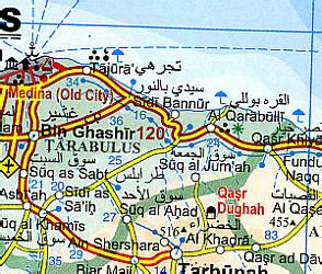 Full Download Libya Road Map By Gizi Map
