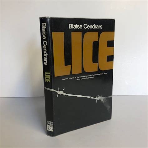 Full Download Lice By Blaise Cendrars