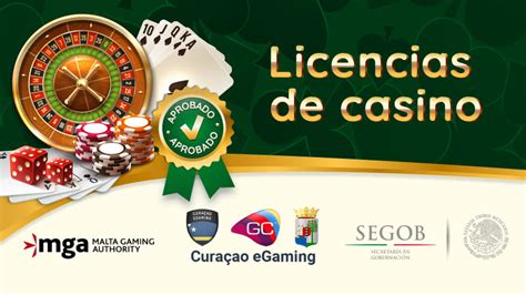 Licencias de casino online.