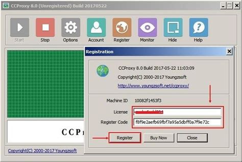 License CCProxy ++