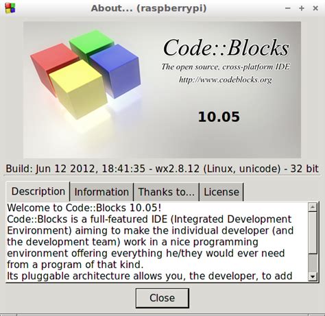 License Code::Blocks