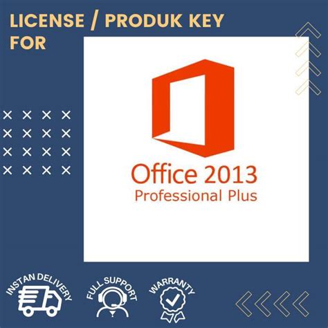 License Excel 2013 official