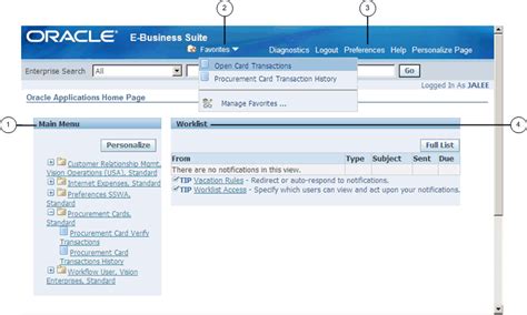License Oracle E-Business Suite web site