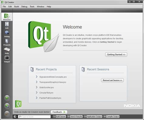 License Qt Creator web site