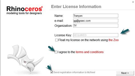 License Rhino new