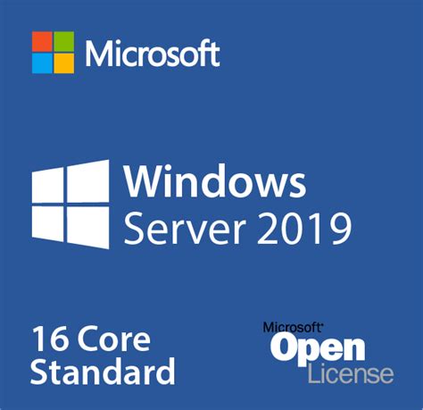 License microsoft win server 2019 open