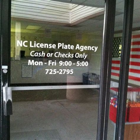 License plate agency raeford nc. Raeford Vehicle & License Plate Renewal Office. 110 Campbell Ave. Raeford, NC 28376. Phone Number and Fax Number. Phone Number: (910) 875-2179. Fax Number: None. Find Nearby Locations. Find more DMV locations in: Raeford. North Carolina. Map and Directions. View Larger Map. Return To Main Menu. Services Available. Return To Main Menu. Hours. 