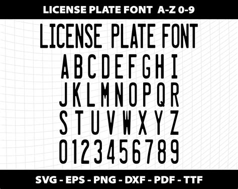 License plate font. Things To Know About License plate font. 