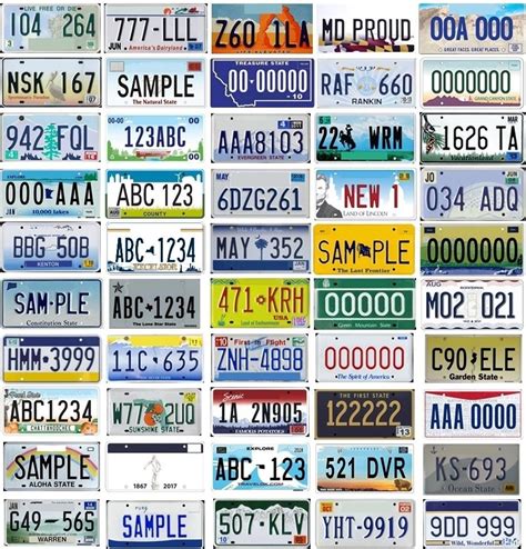 Free personalized vanity plate generator. License plates