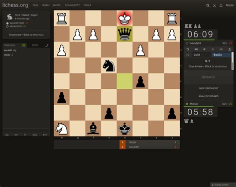 Lichess.orfg - lichess.org. 36,850 likes · 1,612 talking about this. Greatest chess site ever? Modern design, multitude of features, eight variants and all open source.