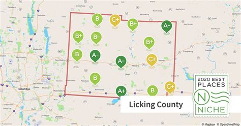 Licking County, Ohio. Licking County is a county located in the U.S. state of Ohio. As of the 2020 census, the population was 178,519. [1] Its county seat is Newark. [2] The county was formed on January 30, 1808. [3]