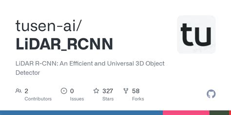 Lidar cnn github.  Lidar RCNN provides a plug-and-play module to any existing 3D detector to b...