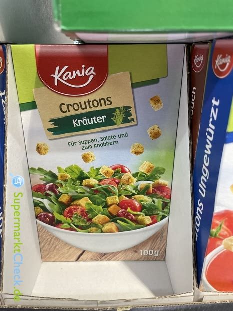 Lidl Sortiment: Salat Croutons - Preis & Angebot