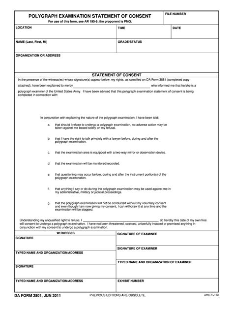 Lie Detector Test Results Template 2020 Fill and Sign Printable