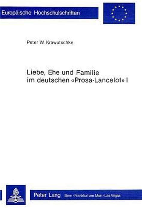 Liebe, ehe und familie im deutschen prosa lancelot 1. - Precious moments historias de la biblia.