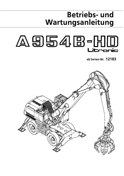 Liebherr a924b litronic a924b hd litronic hydraulikbagger betrieb wartungsanleitung download von seriennummer 20467. - Hasfelmetszés előnyei ; a mulandóság cáfolatául.