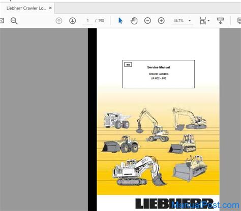 Liebherr lr622 lr632 raupenlader reparaturanleitung download herunterladen. - Rheem air handler rbha manual de instalación.