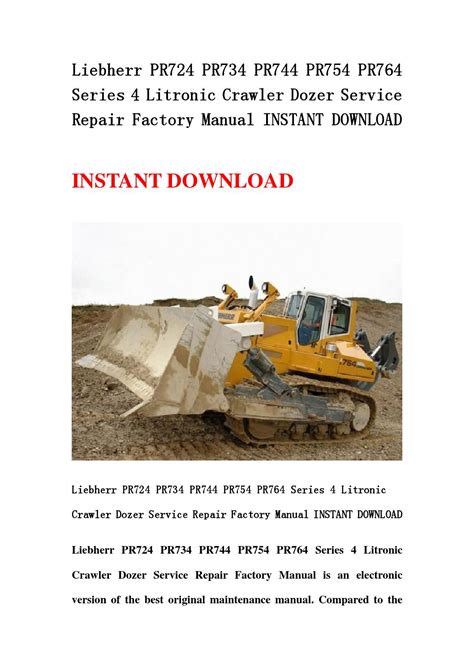 Liebherr pr724 pr734 pr744 pr754 pr764 series 4 litronic crawler dozer service repair factory manual instant download. - Handbook of digital forensics and investigation.