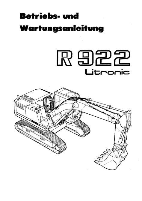 Liebherr r922 litronic hydraulikbagger betrieb wartungshandbuch. - Guide to unix using linux ebook.