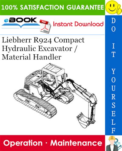 Liebherr r924 compact hydraulic excavator material handler operation maintenance manual. - Guida per l'utente hp presario c700.