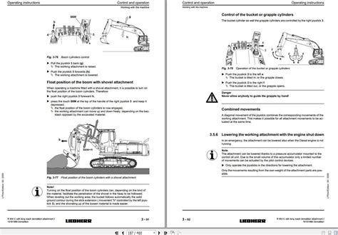 Liebherr r954c demolition hydraulic excavator operation maintenance manual. - Technical manual of industrial sewing machines.