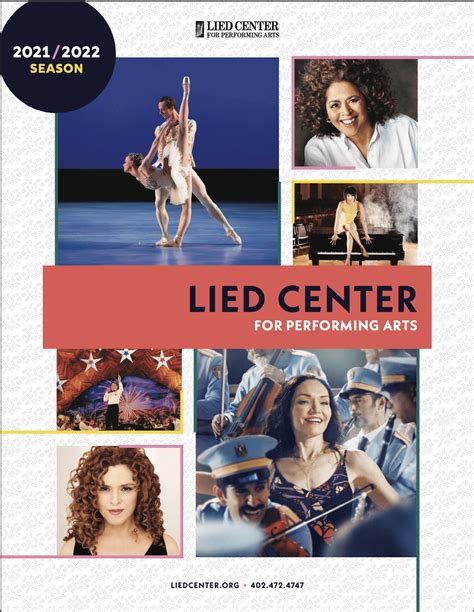 Liedcenter.org. The Lied Center for Performing Arts is a state-of-the-art performing arts facility and is known as Nebraska's Home for the Arts. The facility offers major ... 